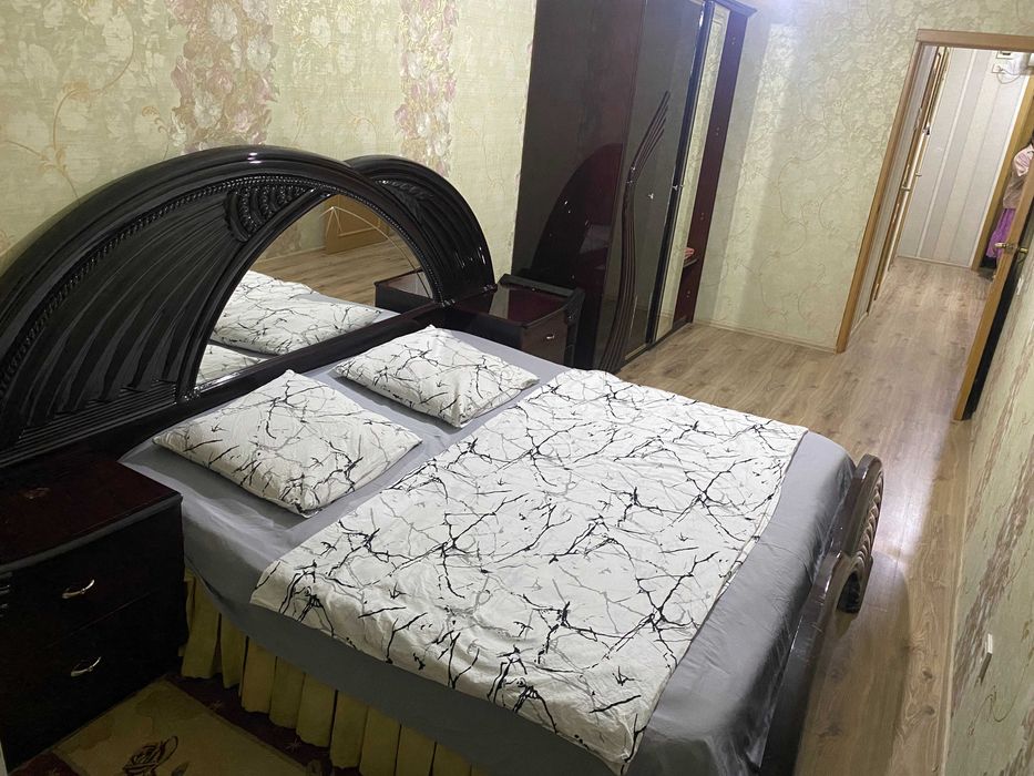 2 комн. квартира 28 мкр. WiFi , Smart TV