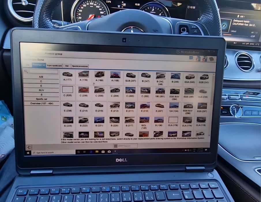 Diagnoză /Tester Mercedes Xentry Pass-Thru/Tactrix