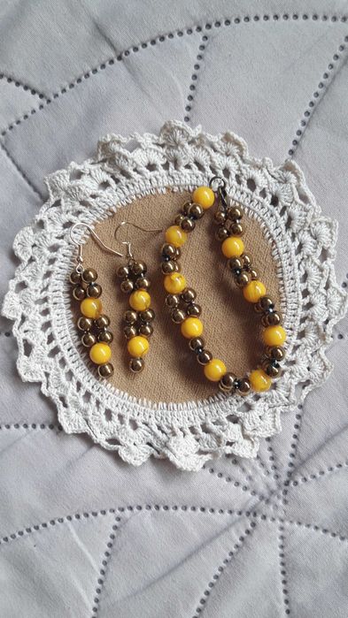 Комплекти бижута от полускъпоценни камъни - ръчна изработка