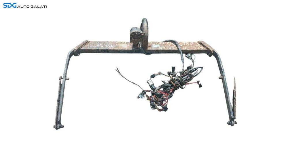 Cui Carlig Remorcare Tractare Complet cu Instalatie Electrica Ford Focus 2 Hatchback Scurt 2004 - 2010 [M8501]