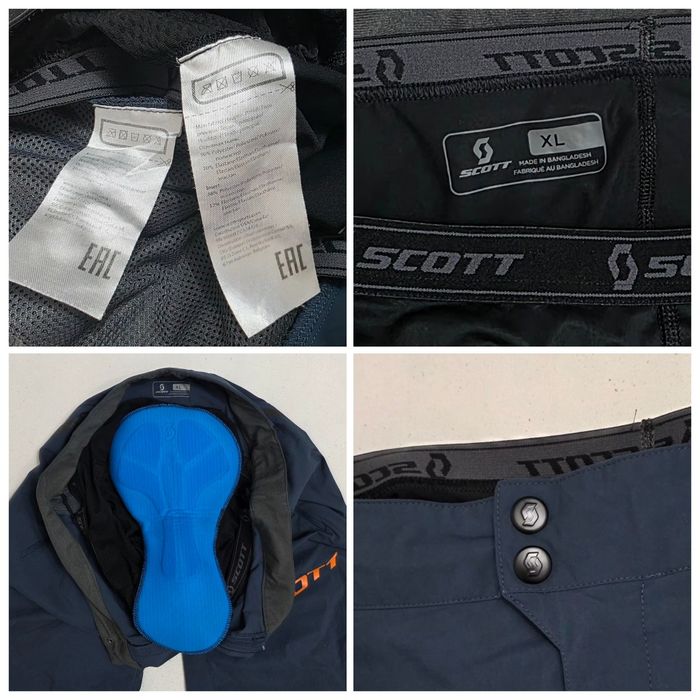 Pantaloni scurți bike, ciclism Scott Endurance Loose Fit cu bazon detașabil, Nr XL ptr bărbați