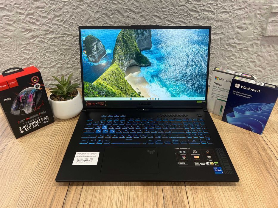 Игровой ноутбук ASUS TUF Gaming F17 /Core i7-13620H/16GB/1TB/RTX4060