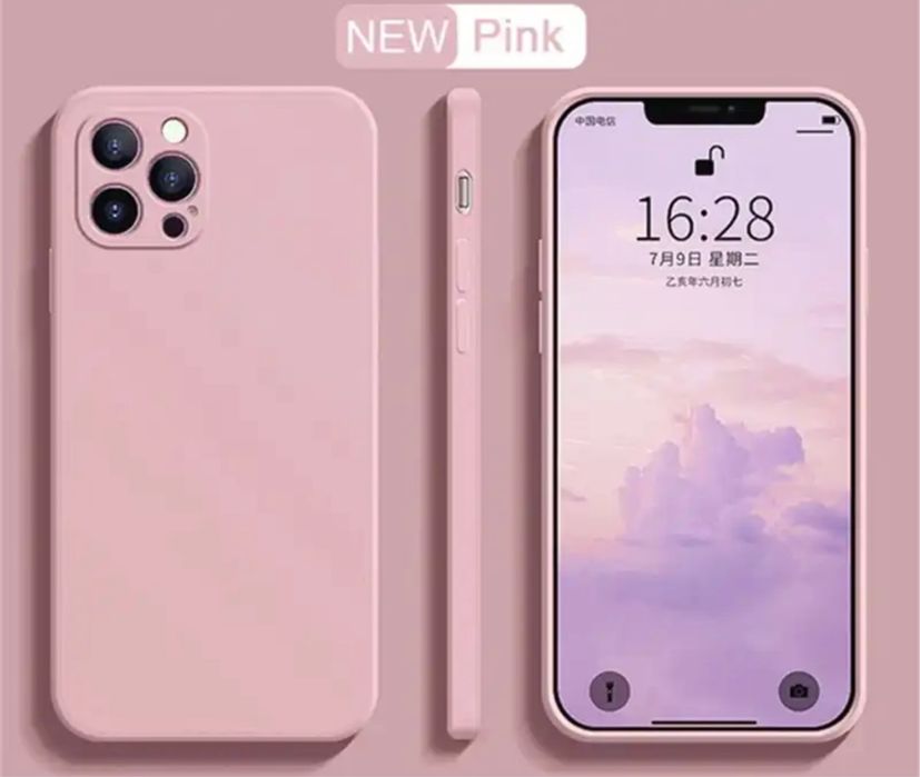 Iphone 12/13/14/15/16E/16 PRO MAX Husa Square Case 0,25 Alcantara Fina