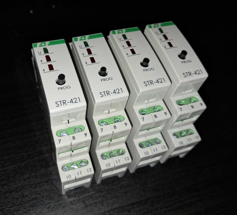 Releu comanda jaluzele STR-412 F&F 4 bucati