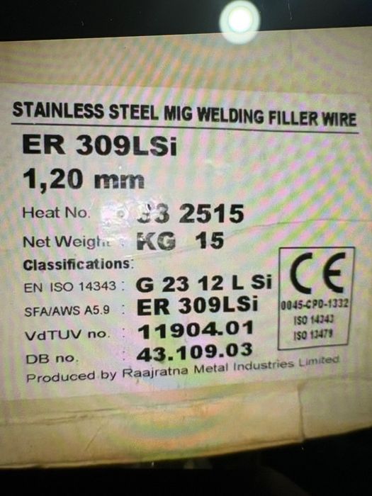 Неръждаема тел за Телеподаващо