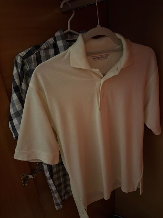 Мъжка жълта риза