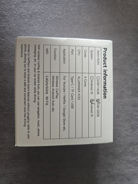 Адаптер за Андроид Ауто и Кар Плей