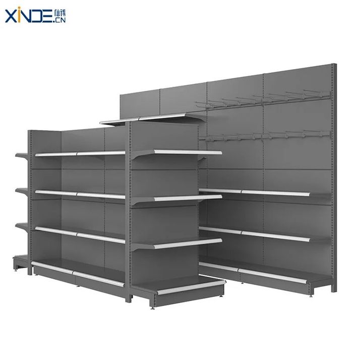 Rafturi metalice pentru supermaket