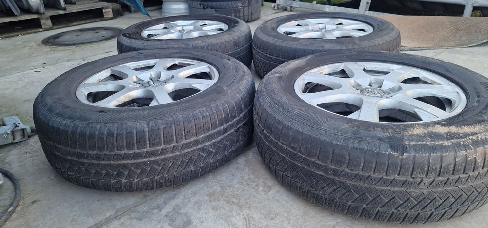 Jante  Audi Q5 17" OEM + Anvelope Iarnă Continental 235/65 R17