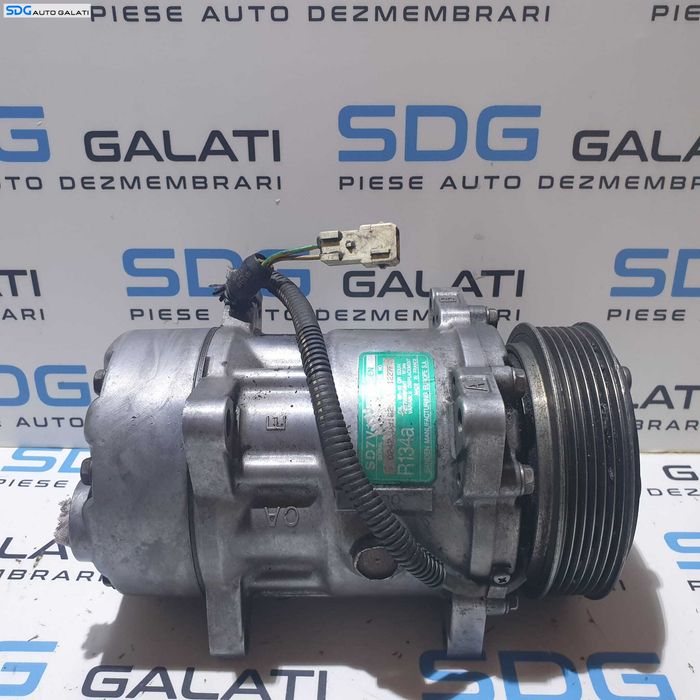 Compresor AC Clima Citroen Jumpy 1 1.9 2.0 D 1995 - 2006 Cod SD7V16-1227F 1227F [AV1771]