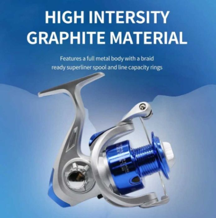 Риболовна макара с алуминиева шпула Osako