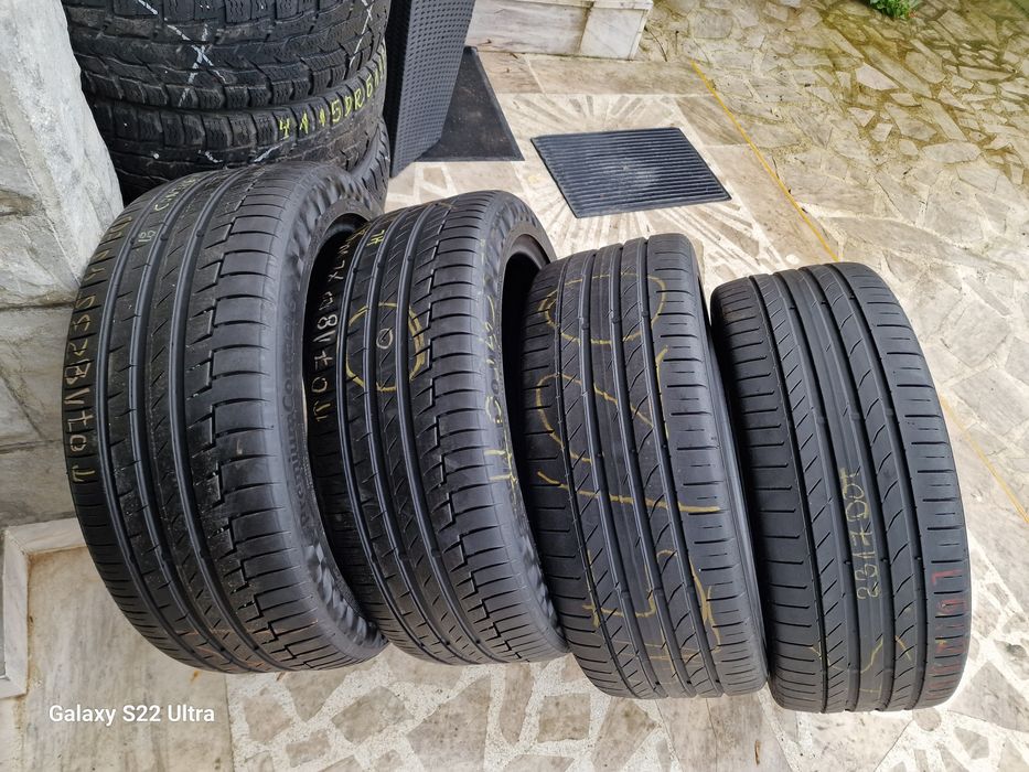 235/45R20 Continental 5 2бр Continental 6 2бр  Замъка Ямбол