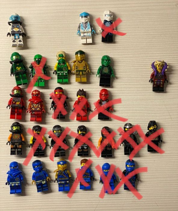 Фигурки Lego Ninjago