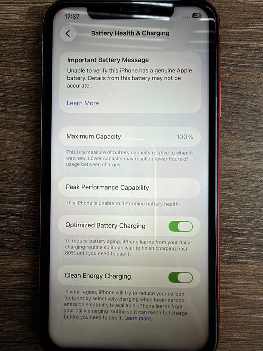 Iphone 11 64GB rosu