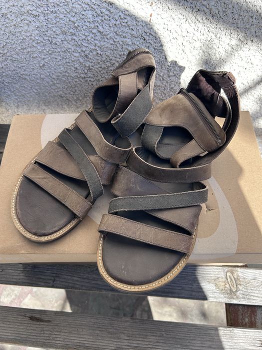 Мъжки кожен сандал