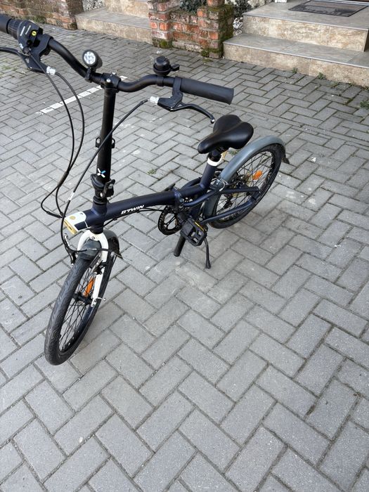 Vand  Bicicletă pliabilă B’Twin Tilt 120, roți 20”, Shimano