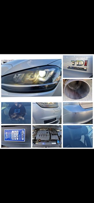 Volkswagen Golf 7 1.6TDI BlueMotion Bi-Xenon încălzire Scaune Pilot