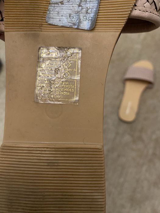 Papuci dama piele naturala