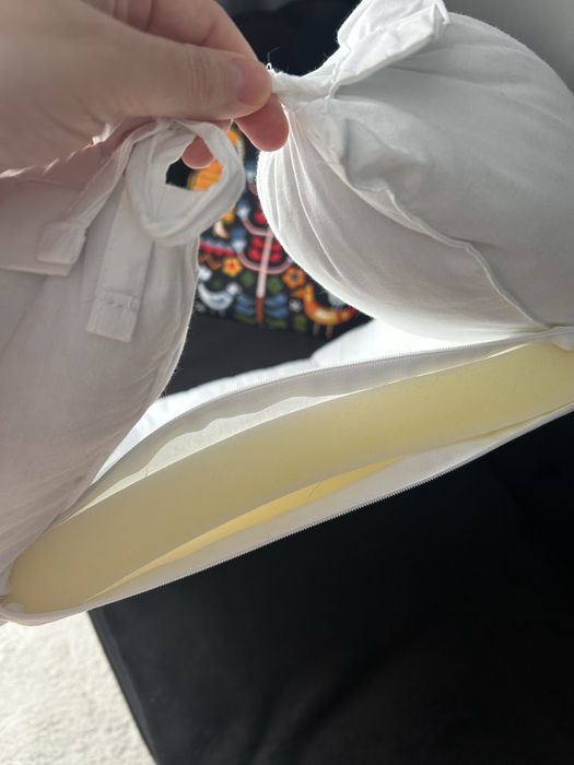 Babynest bebelusi alb cu volane potrivit de la nastere