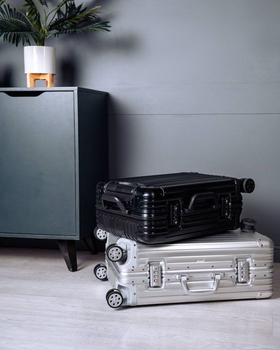 Чемодан из алюминия / алюминевый чемодан премиум класса