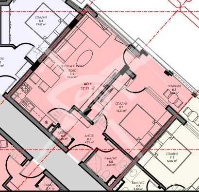 Двустаен апартамент в Поморие 777 - 23272