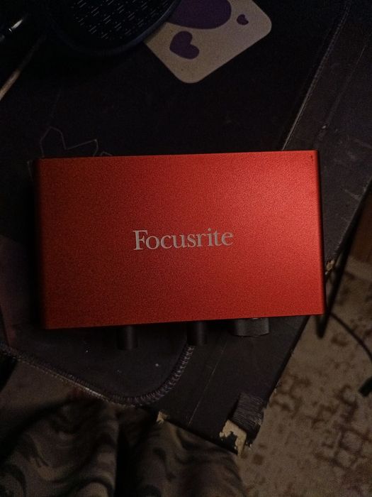 Аудиокарта Focusrite Scarlett solo 3rd gen