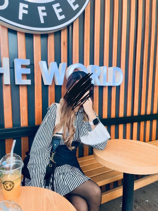 платье с джинсовым корсетом