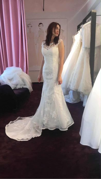 Rochie de mireasă unicat, designer Justin Alexander