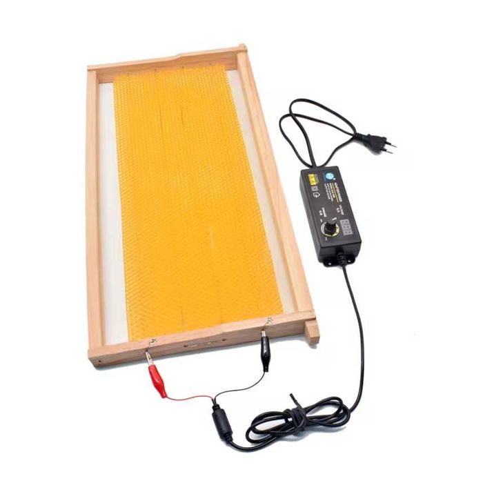 Уред за лепене на восъчни основи с терморегулатор пчелни кошери мед