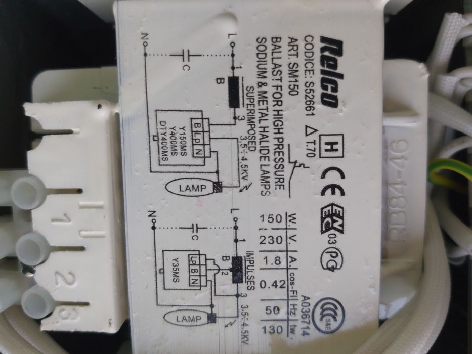 НОВ Прожектор , халоген Leonardo RELCO GROUP , Лампа