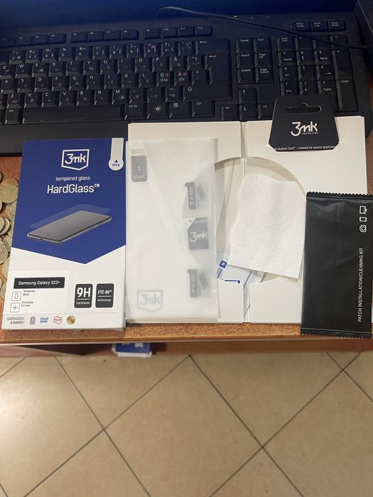 Стъклен протектор за Самсунг S23+.