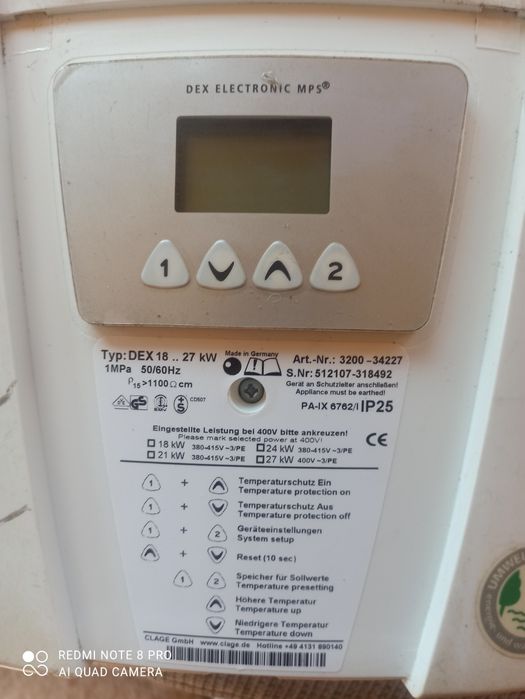 Încălzitor apa calda.