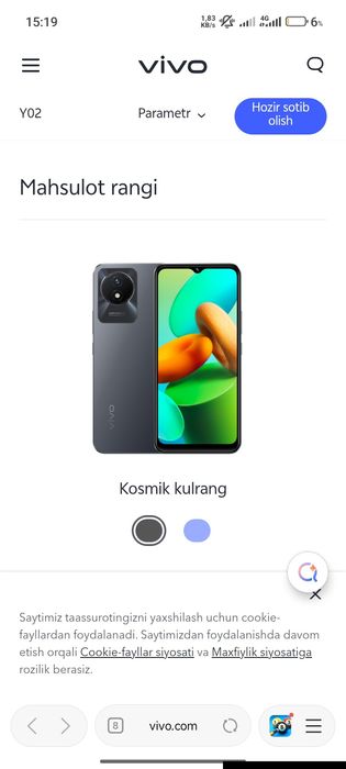 Vivo 4/64 sotiladi