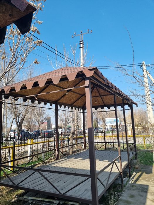 Тапчан и беседка