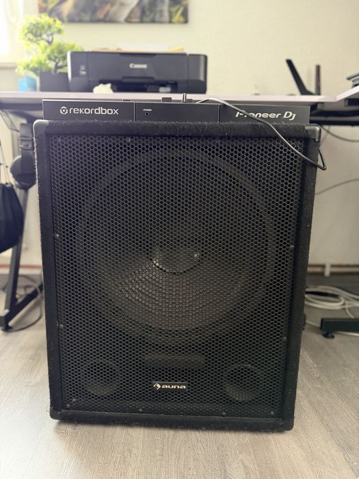 Boxe Auna pro cube 1200w