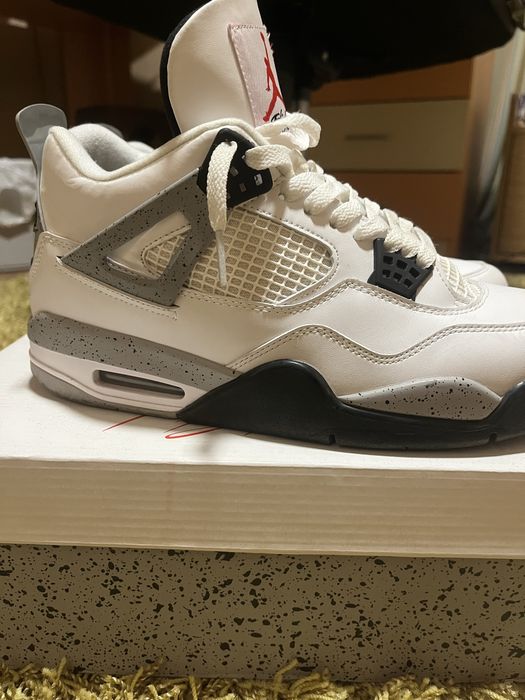 Jordan 4 White Cement 45