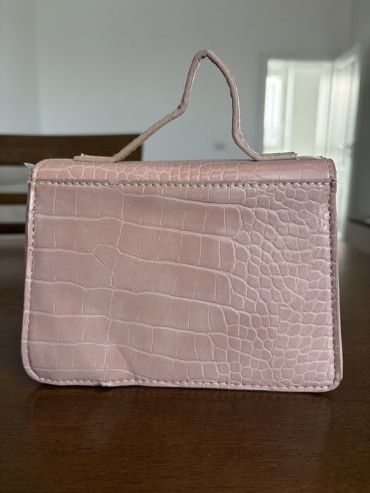 Geantă Roz Pudrat: 15x6x5 cm