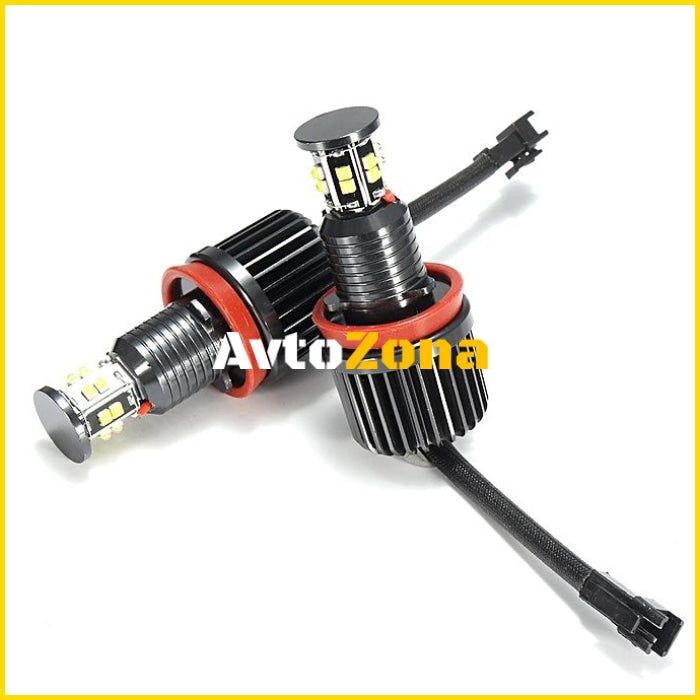 120W Лед крушки за ангелски очи за BMW E60 2008+ / E90 2008+ / X6 / E7