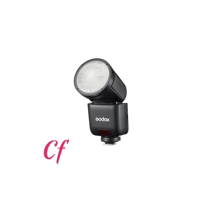 Godox V1 Mid S Blit TTL cu Cap Rotund si Ecran Tactil pentru Canon.