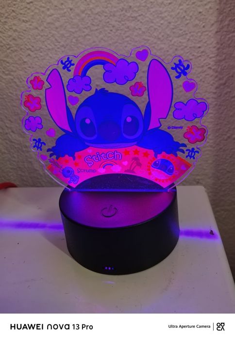 З D нощна лампа Стич