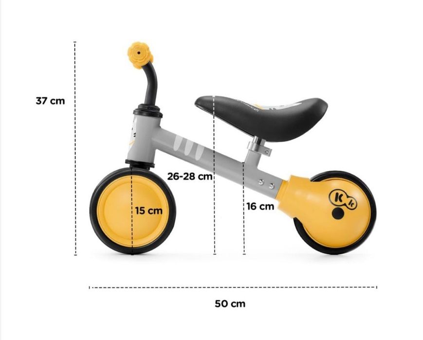 Tricicleta kinderkraft copii 1-2 ani