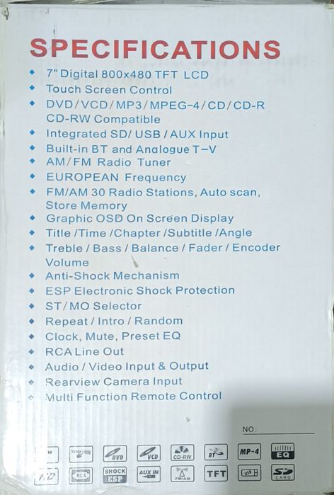 Продам автомагнитолу