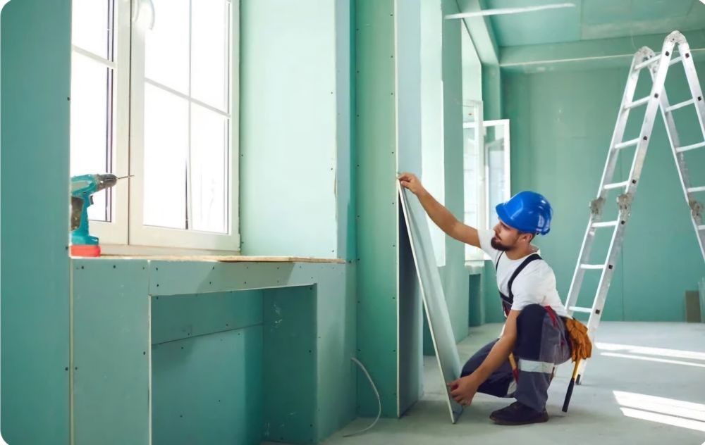 Scafă Rigips, Tavan Rigips, Glet,Lavabil,Parchet