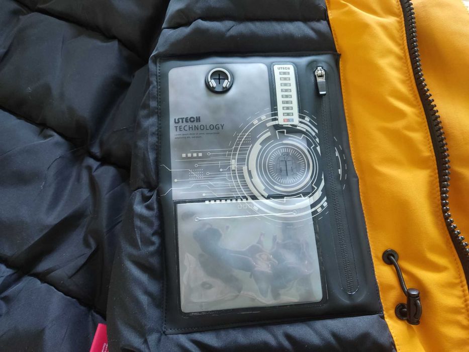 Пуховик мужской размер 56