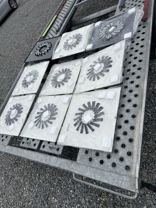 Anemostat turbinator patrat*ventilatie pentru tavane casetate