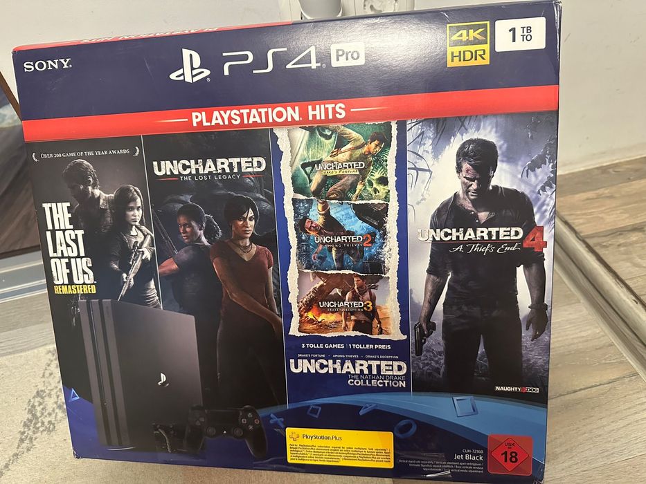 Playstation 4 pro 1tb uncharted edition