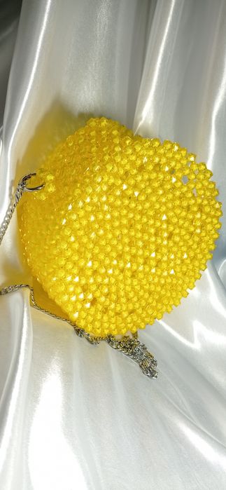 Сумка из бусин, модные сумки