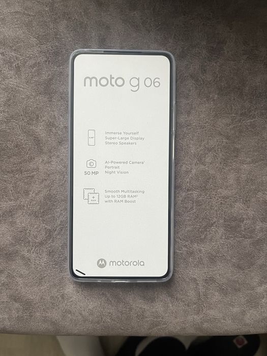 Смартфон Motorola G 06 Power Blue