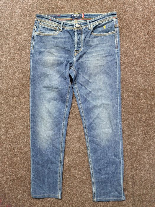 Blugi premium Jaggy, Slim Fit, Cusătură triplă, Bărbați - W33 L34