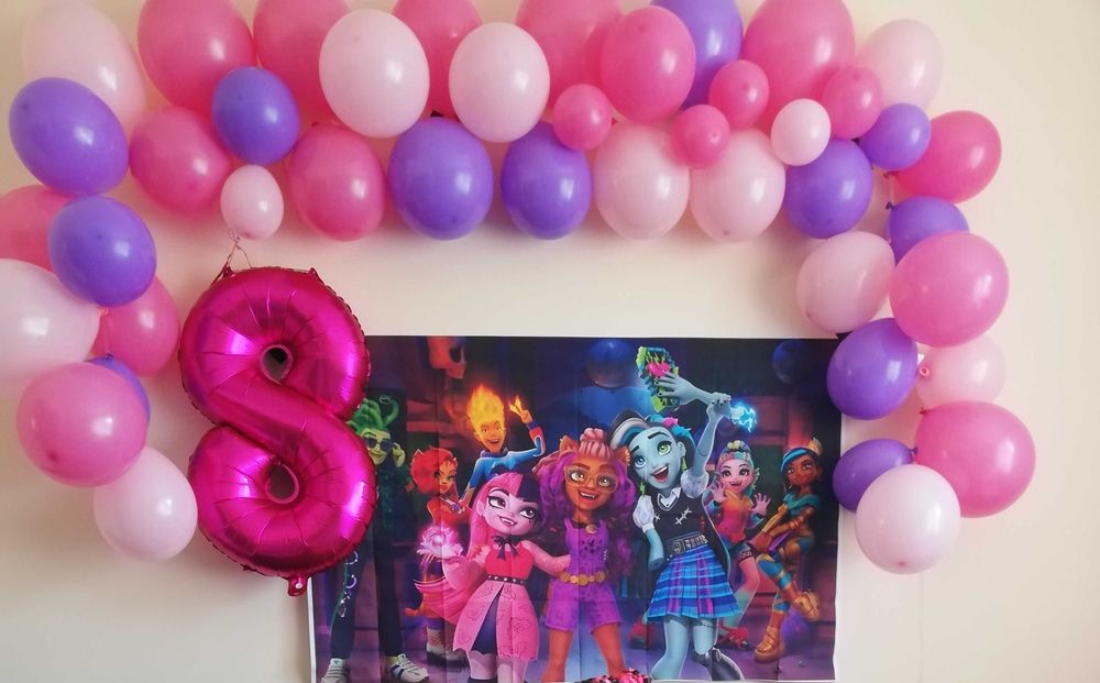 Фото декори за рожден ден - Пес патрул, Монстър Хай, Блуи, сафари